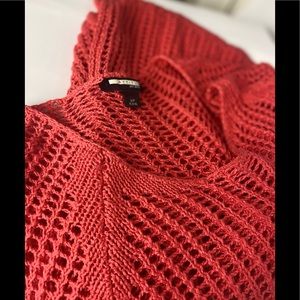 Attitude Crochet Knitted Jay Manuel LongSleeve Sweater Beautifully made!!!! Sz S